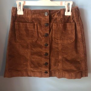 Brandy Melville corduroy skirt